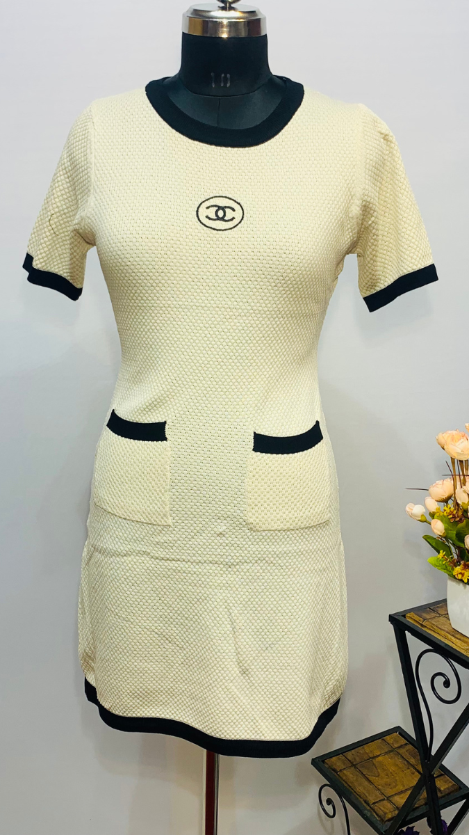 FC Two-Tone Mini-Dress
