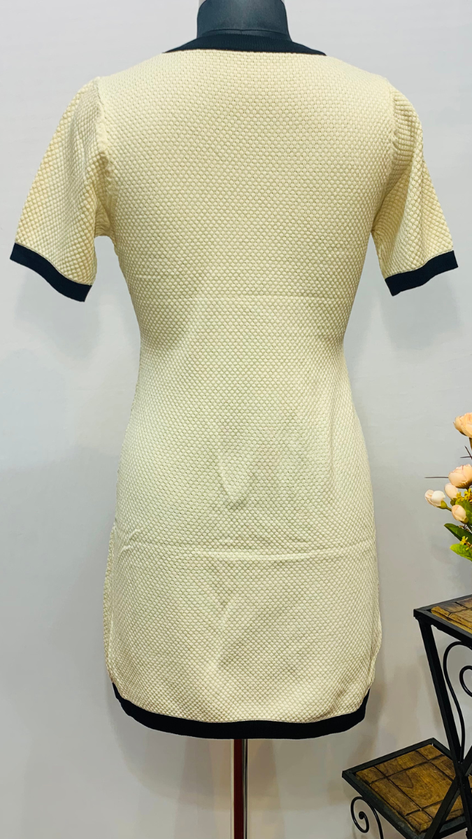 FC Two-Tone Mini-Dress