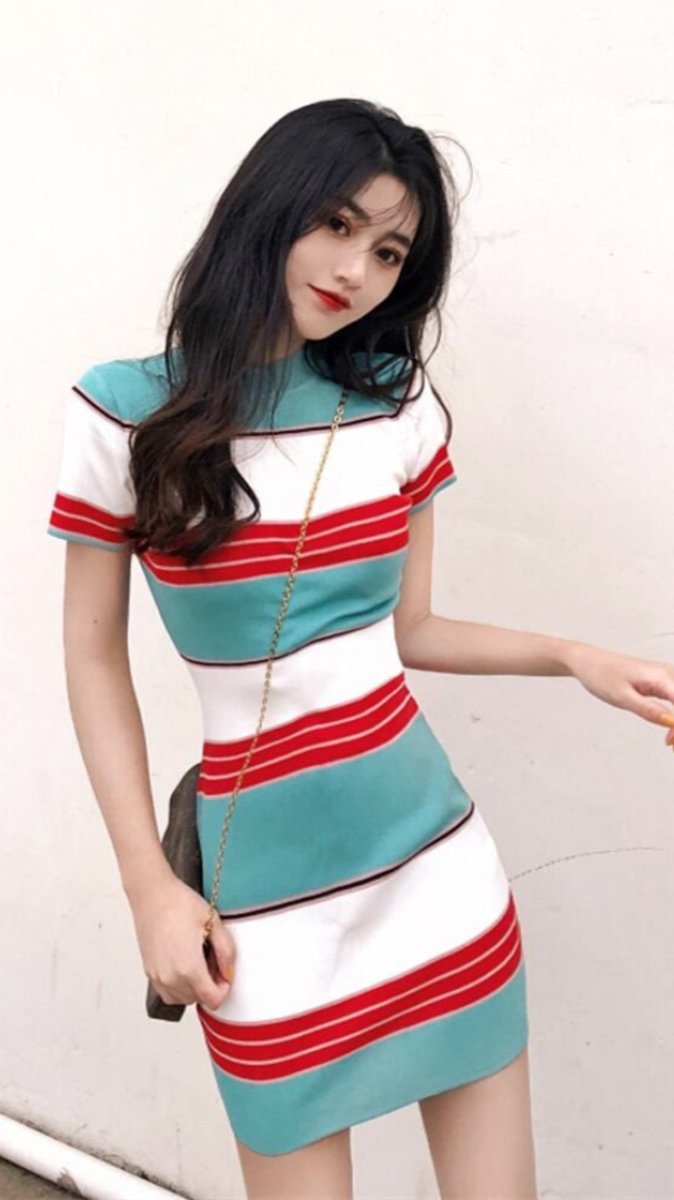 Strips Dress