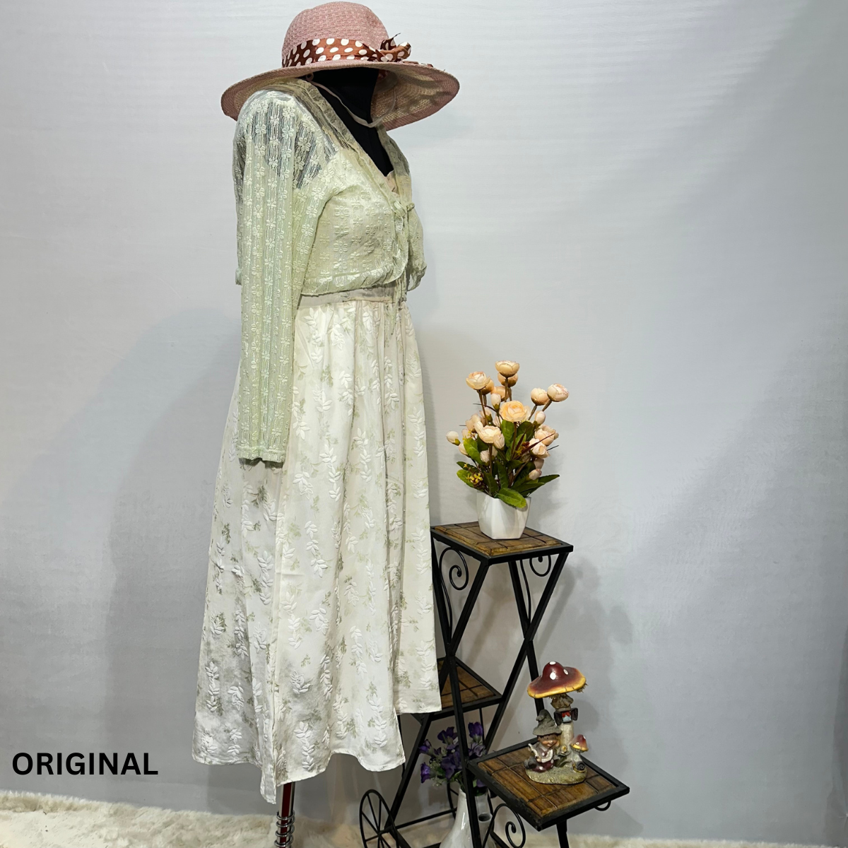 Vintage Dress With Shrug
