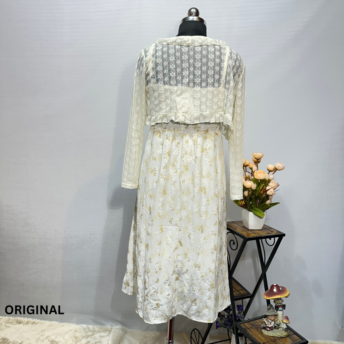 Vintage Dress With Shrug