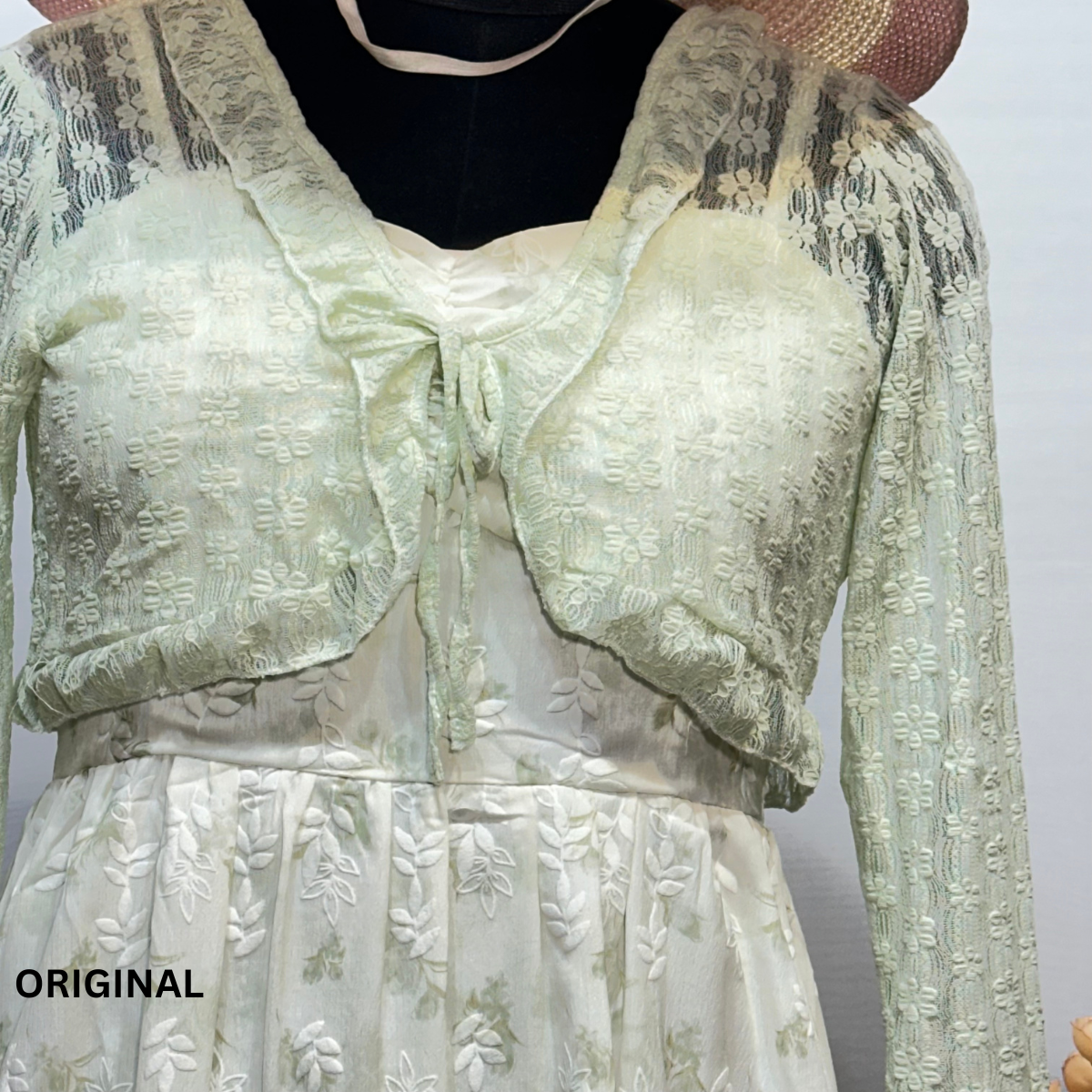 Vintage Dress With Shrug