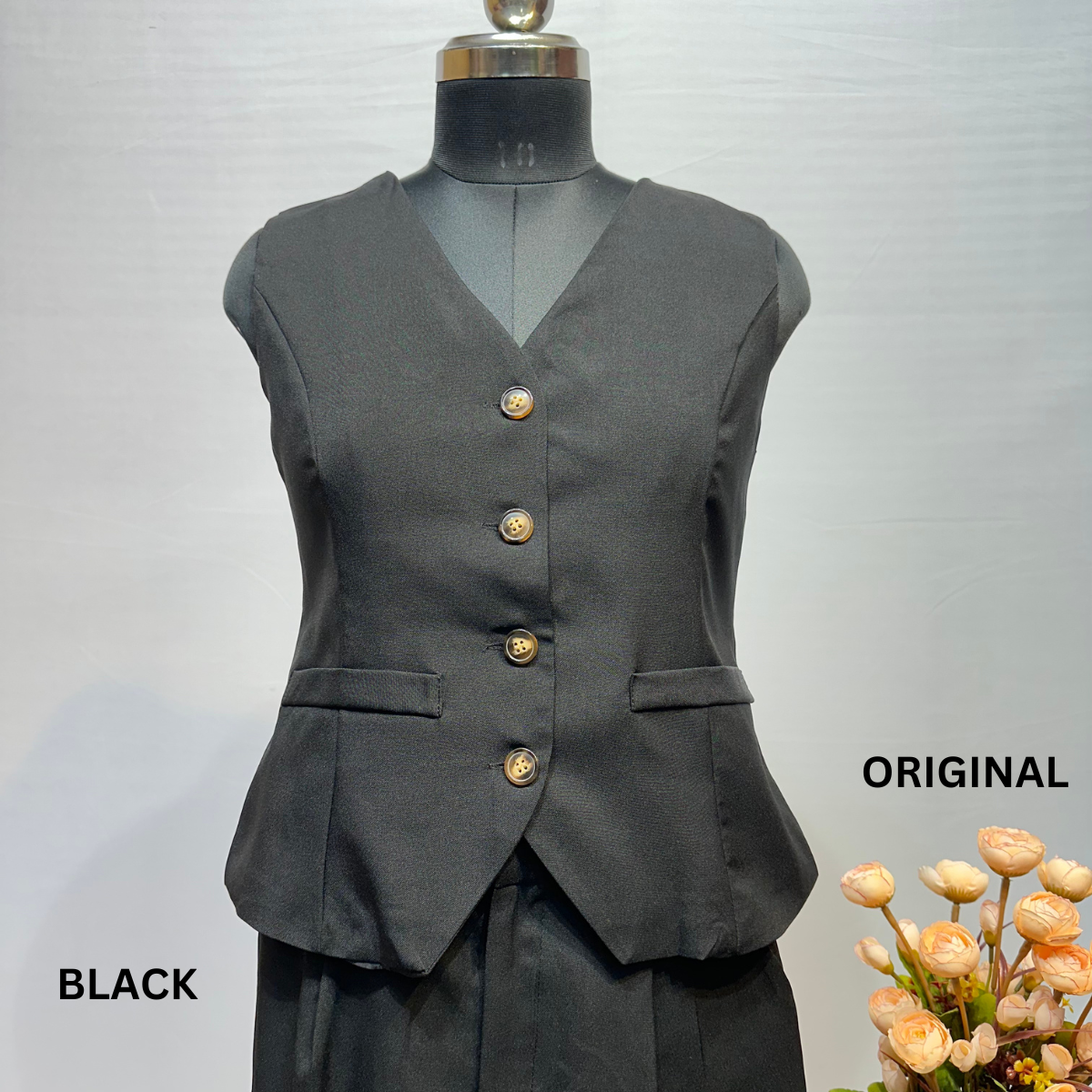 Waistcoat and Pants Co-ord Set