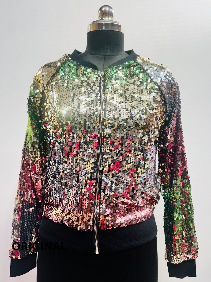 Women Sequin Jacket FC1477