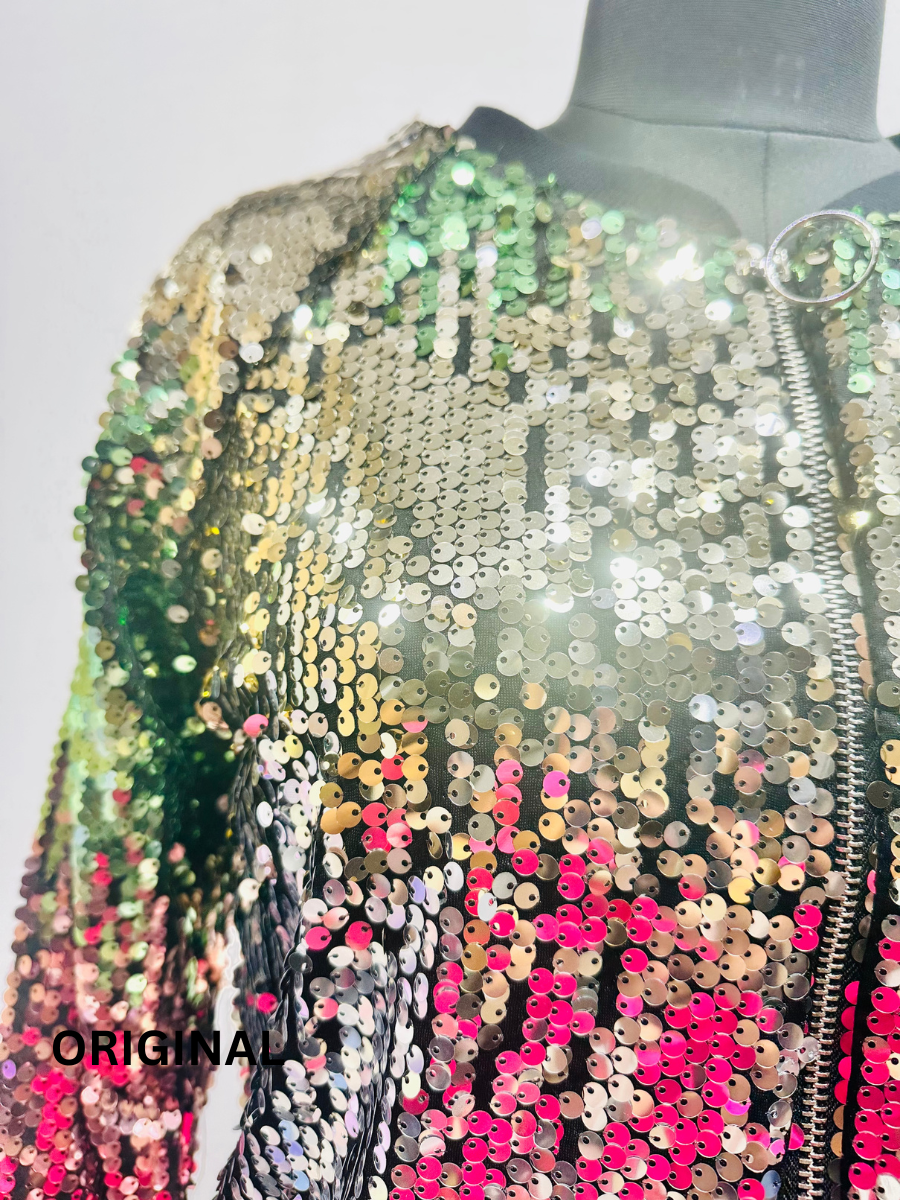 Women Sequin Jacket FC1477