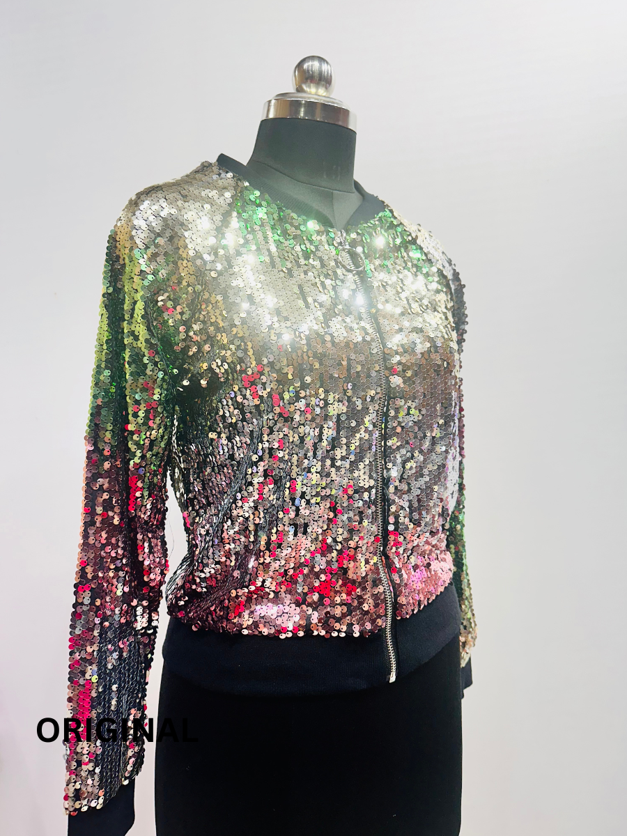 Women Sequin Jacket FC1477