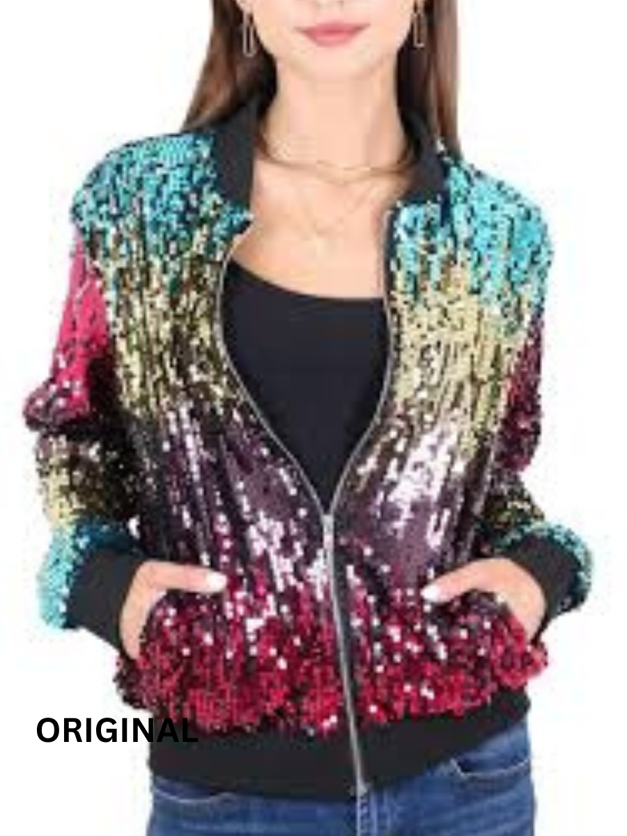 Women Sequin Jacket FC1477