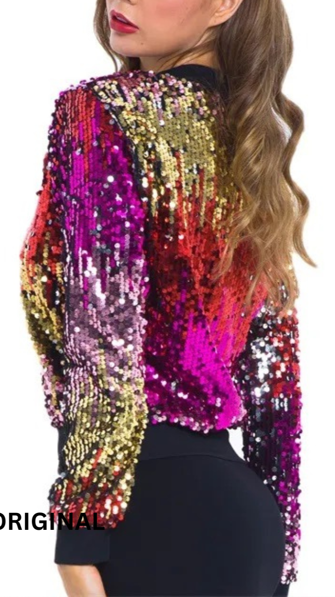 Women Sequin Jacket FC1477