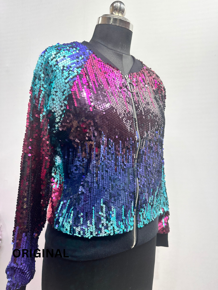 Women Sequin Jacket FC1477