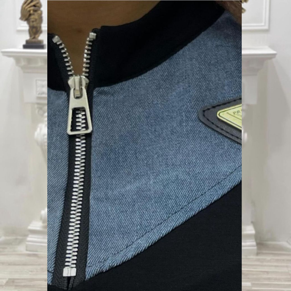 Zip Lined Maxi Dress