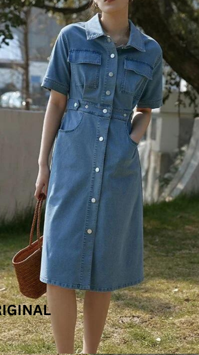 FC A-line Denim dress