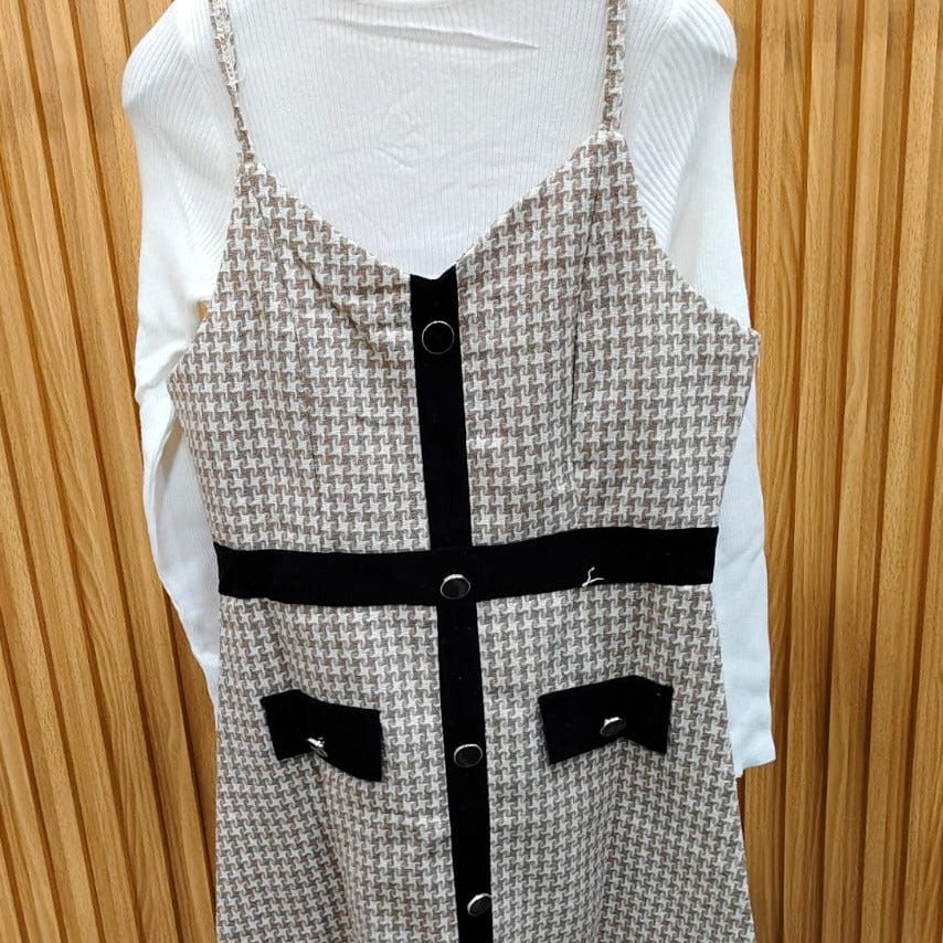 Fc 2 PC Tweed Dress