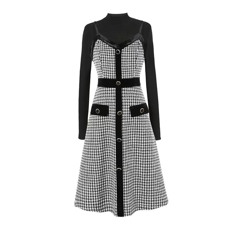 2 PC Tweed Dress
