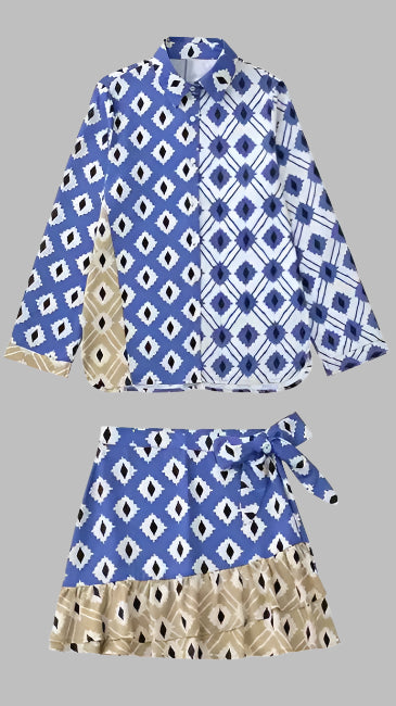 Fc Rubia printed coord