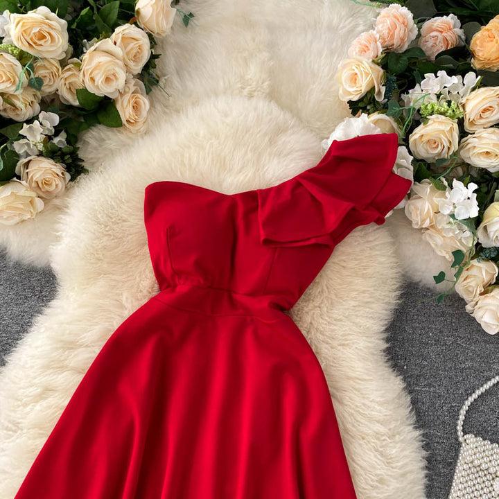 Fc One Shoulder Mini Dress