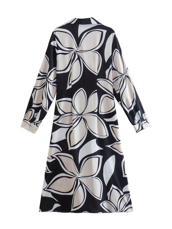 Fc Draped In Florals Dress