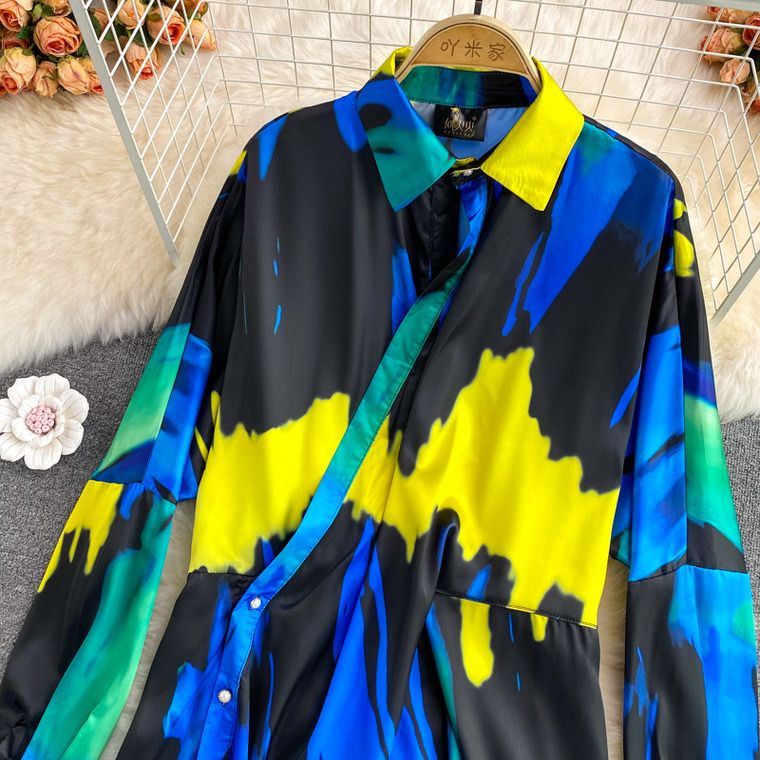 Fc Fashion Casual Print Shirt