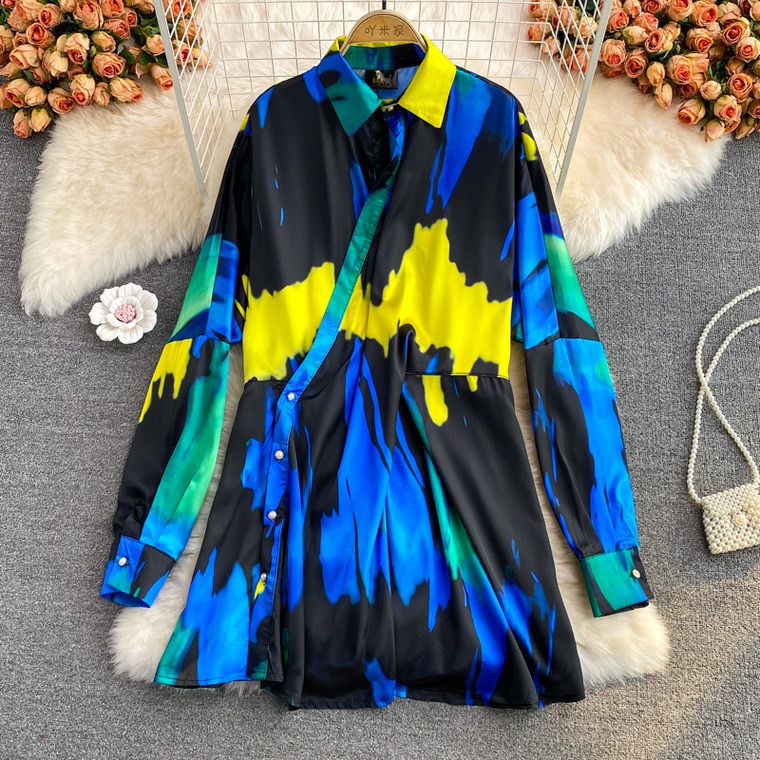 Fc Fashion Casual Print Shirt