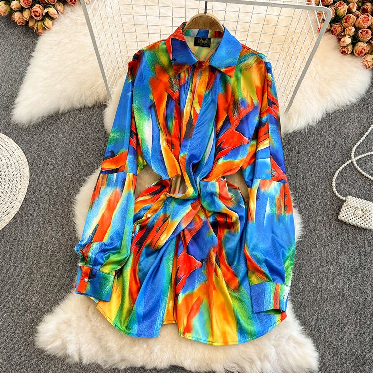Fc Fashion Casual Print Shirt