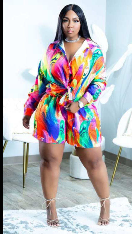 Fc Fashion Casual Print Shirt