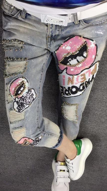 Fc European Spring And Summer New Fashion Jeans