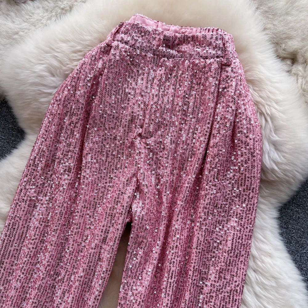 Fc Sequin Embellished Palazzos