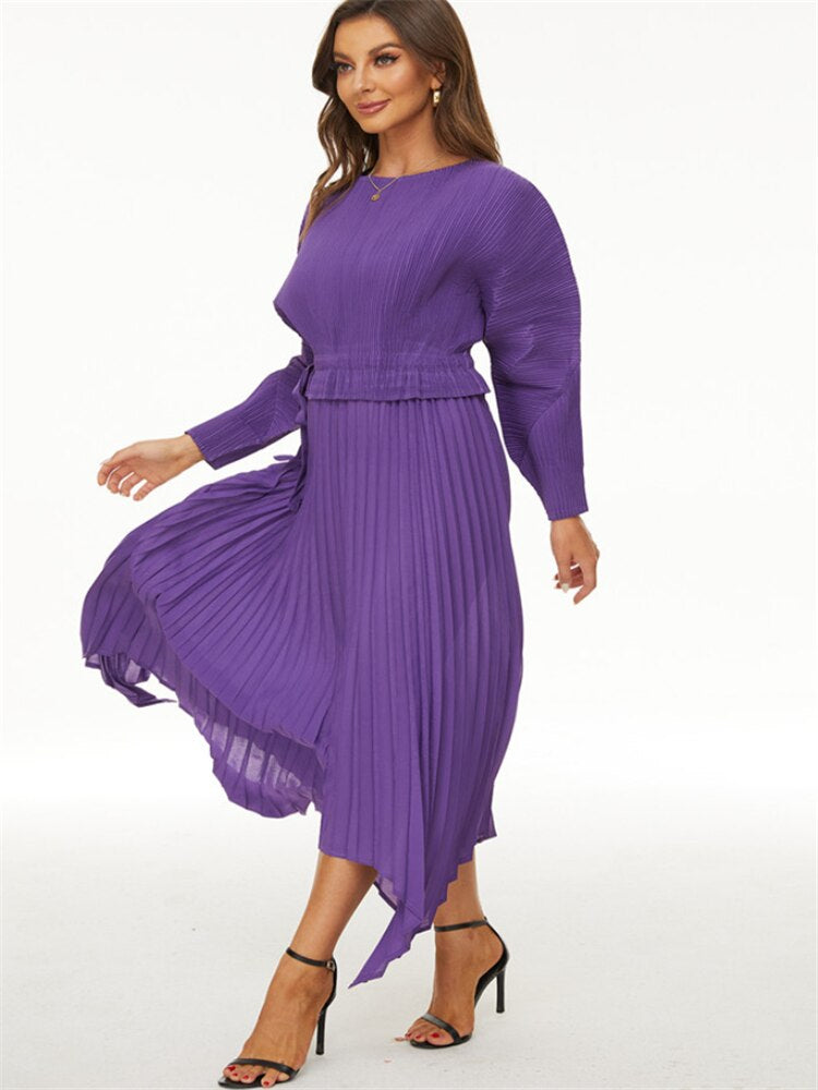 Fc Modest, Classy, Pleated Dress