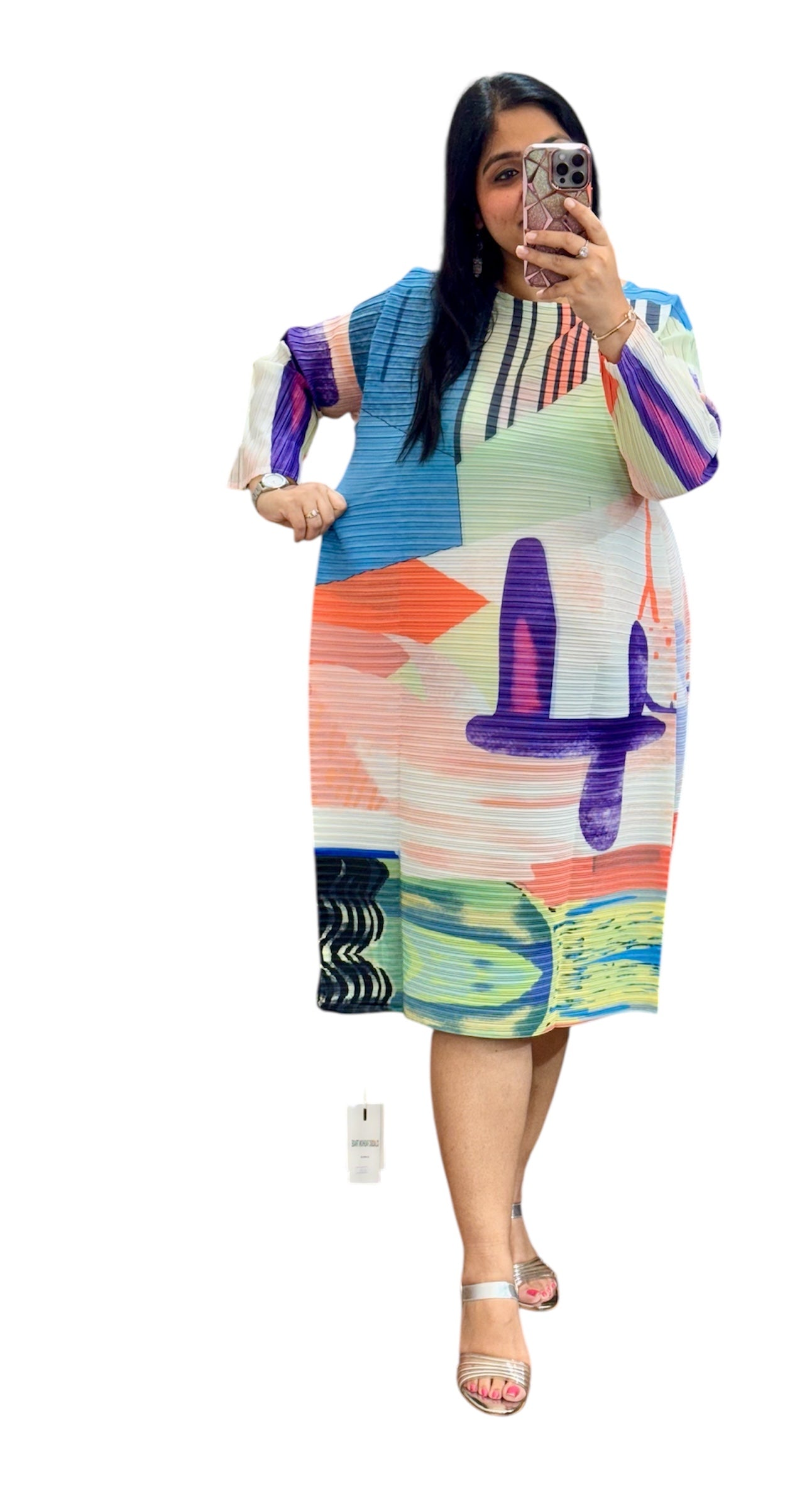 Fc pleated dress women look