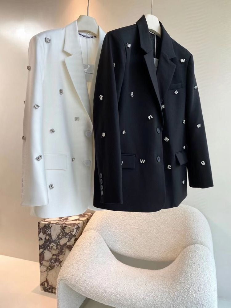 Alphabet Embedded Coat FC1553