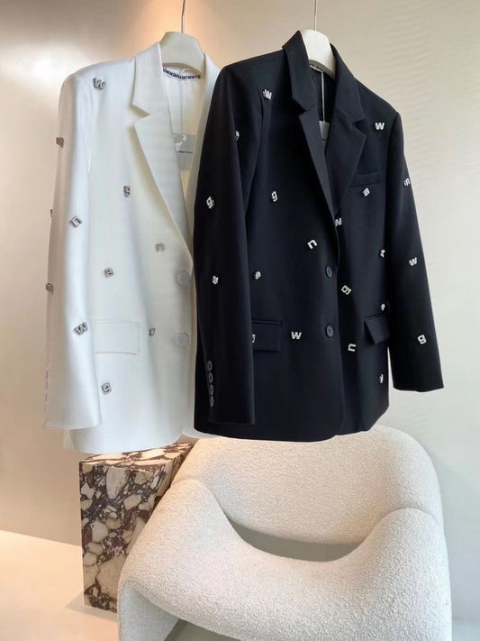 Alphabet Embedded Coat FC1553
