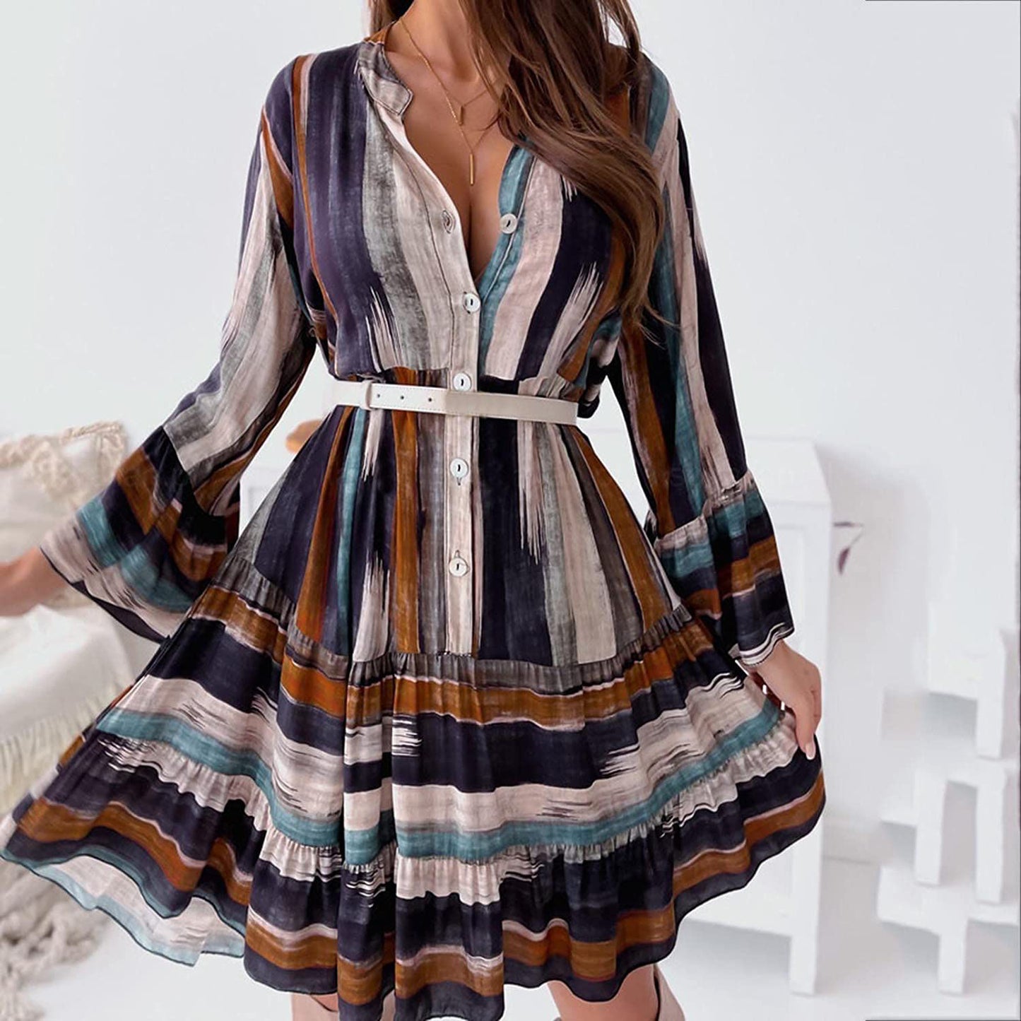 Fc Cross-Border European Style Dress