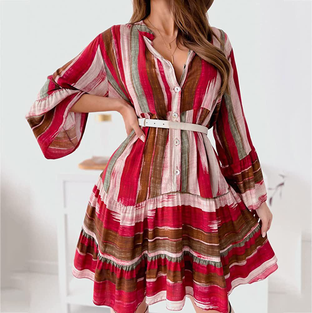 Fc Cross-Border European Style Dress