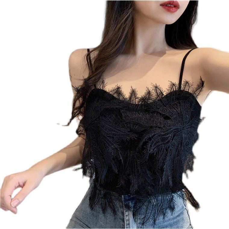 Fc Tassel Feather Short Small Top