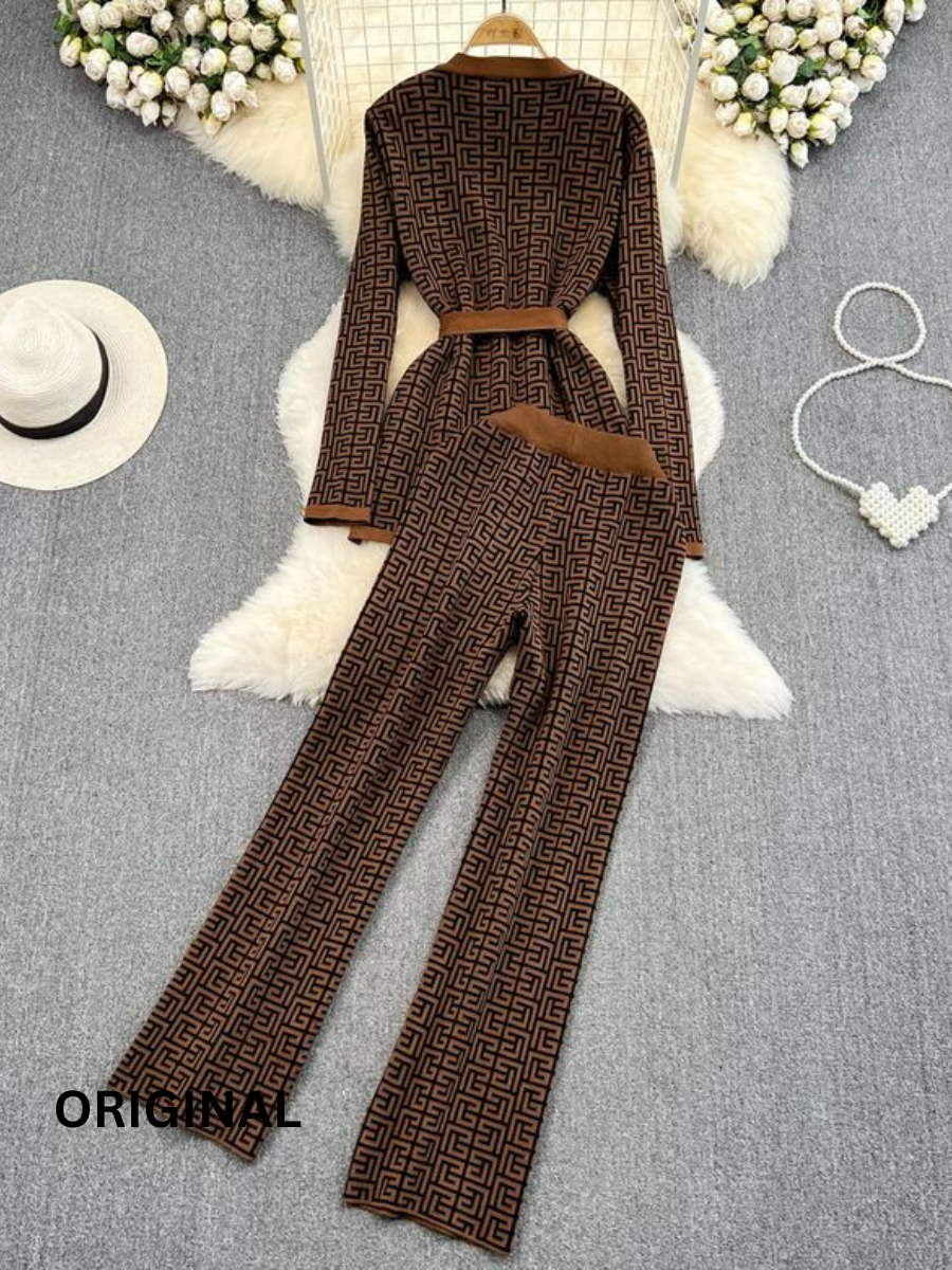 3 Pc Luxury Co Ord Set