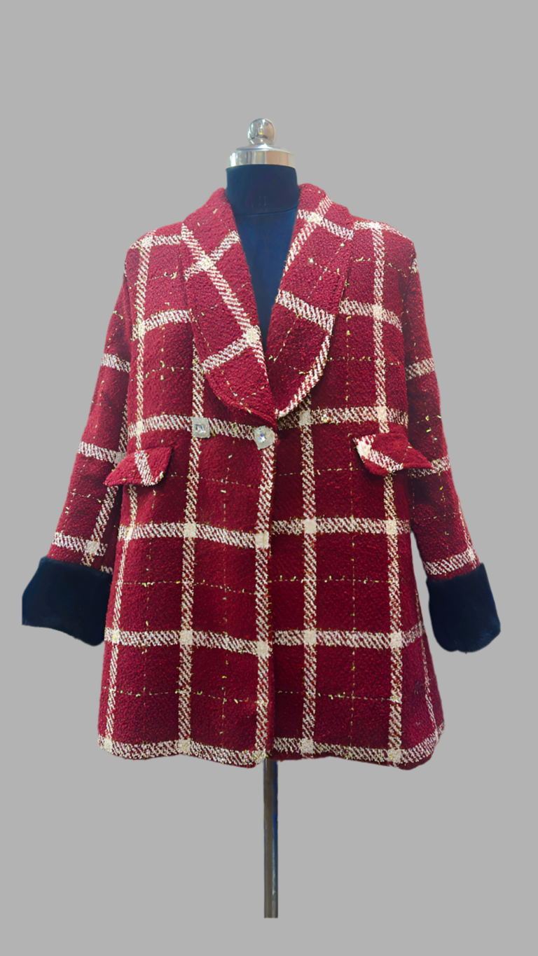 Crystal Button Blazer FC1715