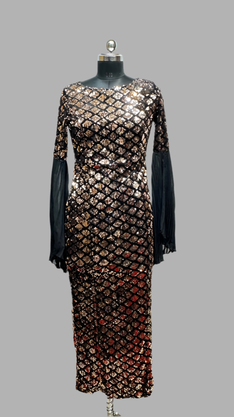 FC Sequins Fish Cut Dress