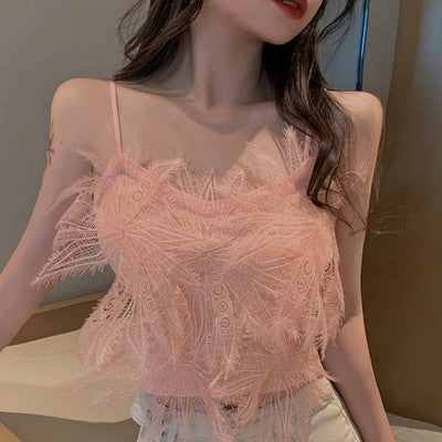 Fc Tassel Feather Short Small Top