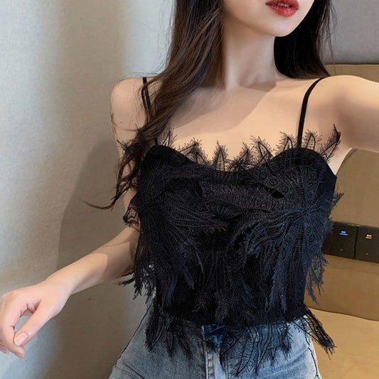 Fc Tassel Feather Short Small Top