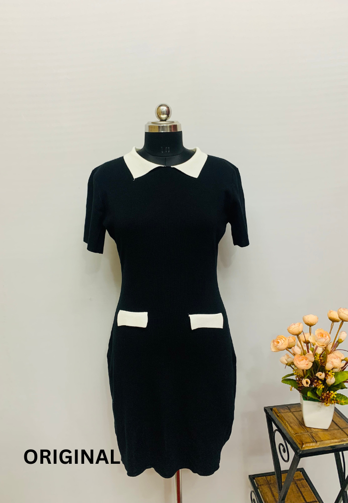 A Line Midi Dress