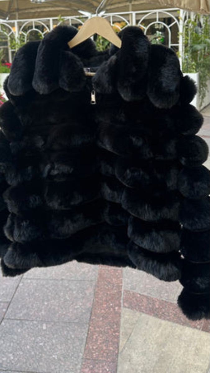 Anti Wrinkle Faux Furr Coat FC1646