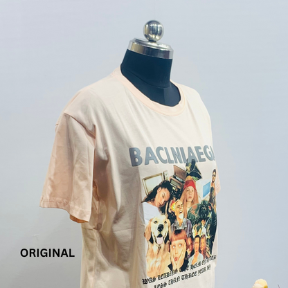 Baclniaega Print T- Shirt