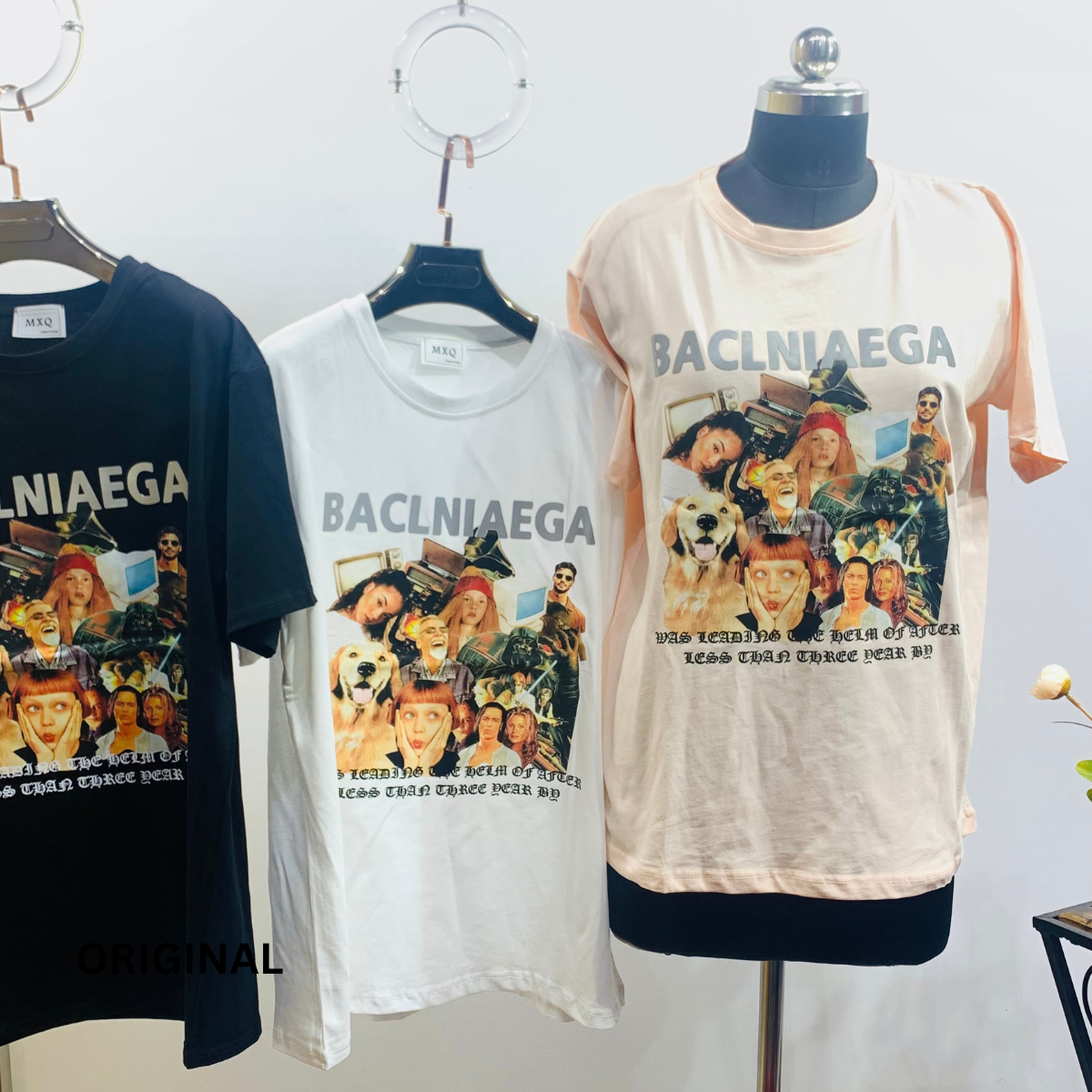 Baclniaega Print T- Shirt