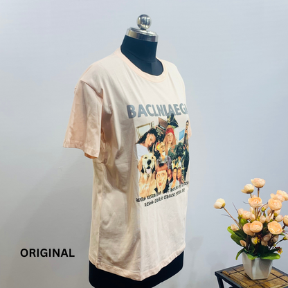 Baclniaega Print T- Shirt