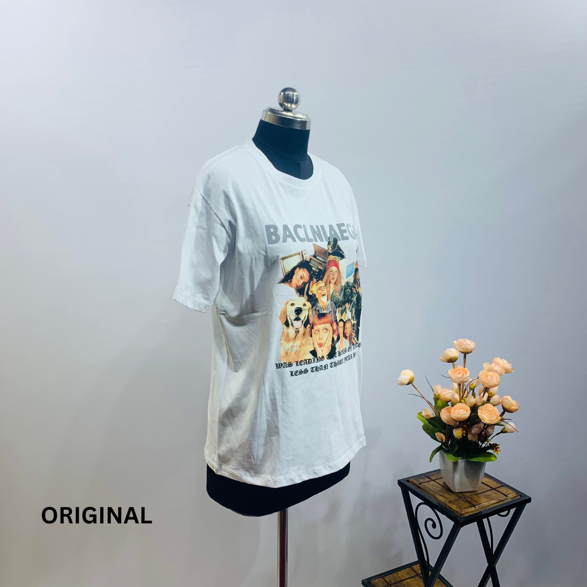 Baclniaega Print T- Shirt