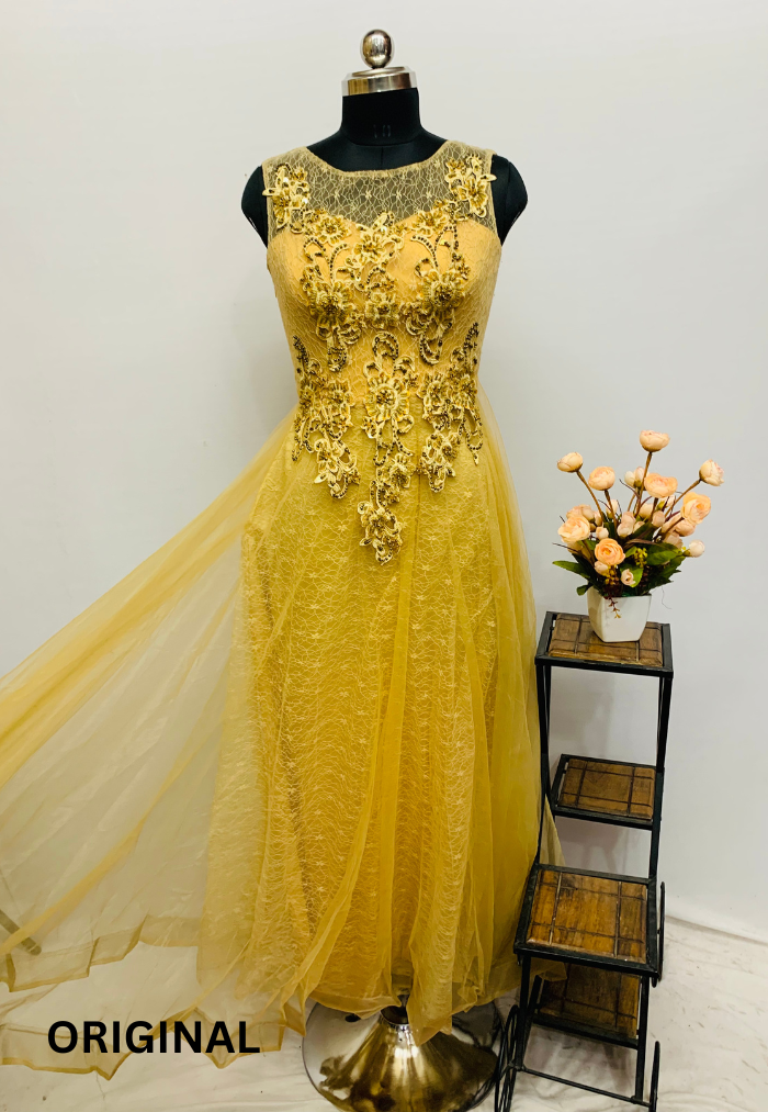 Beautiful Designed Net Dress