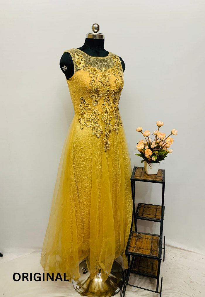 Beautiful Designed Net Dress