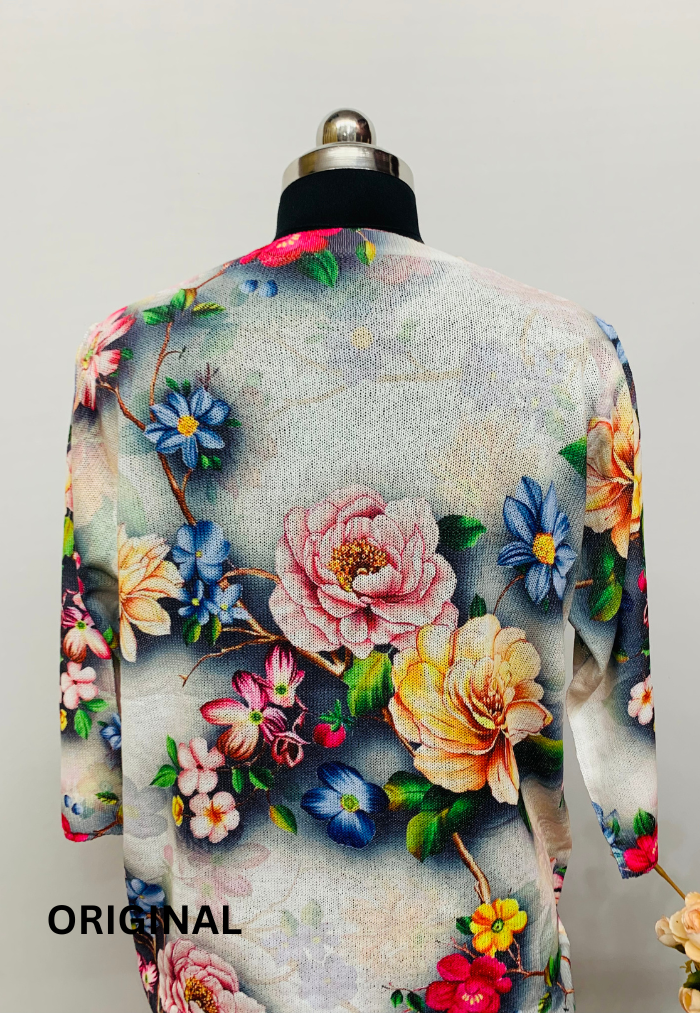 Beautiful Flower Printed Top