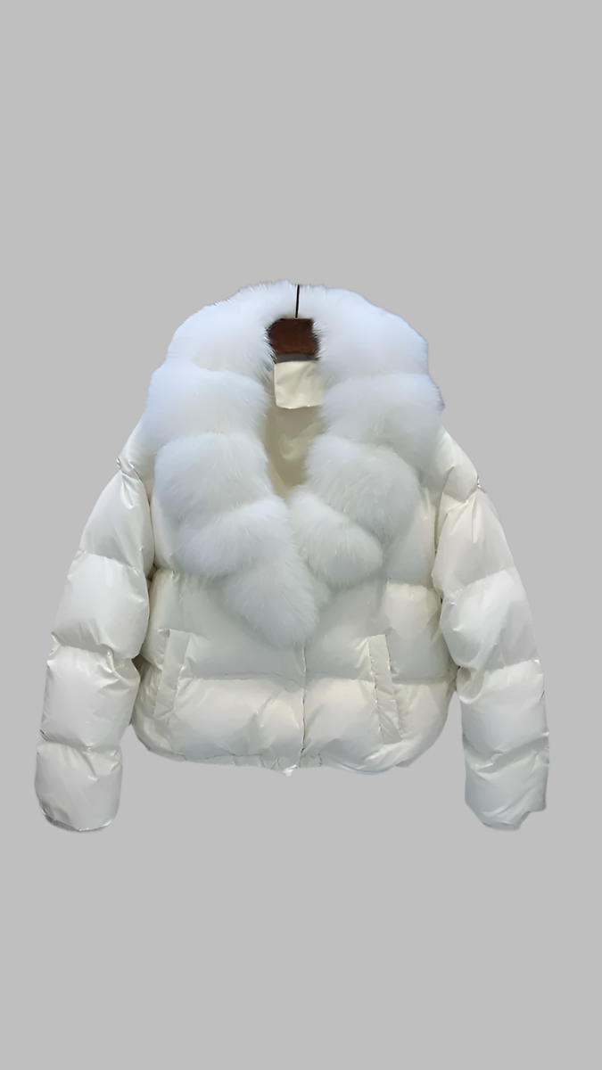 Beautiful Fur Neckline Jacket FC1720