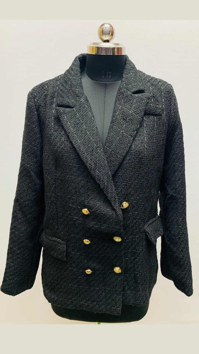 Button Front Blazer FC1596