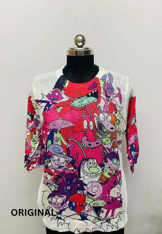 Cartoon Printed Top FC1257